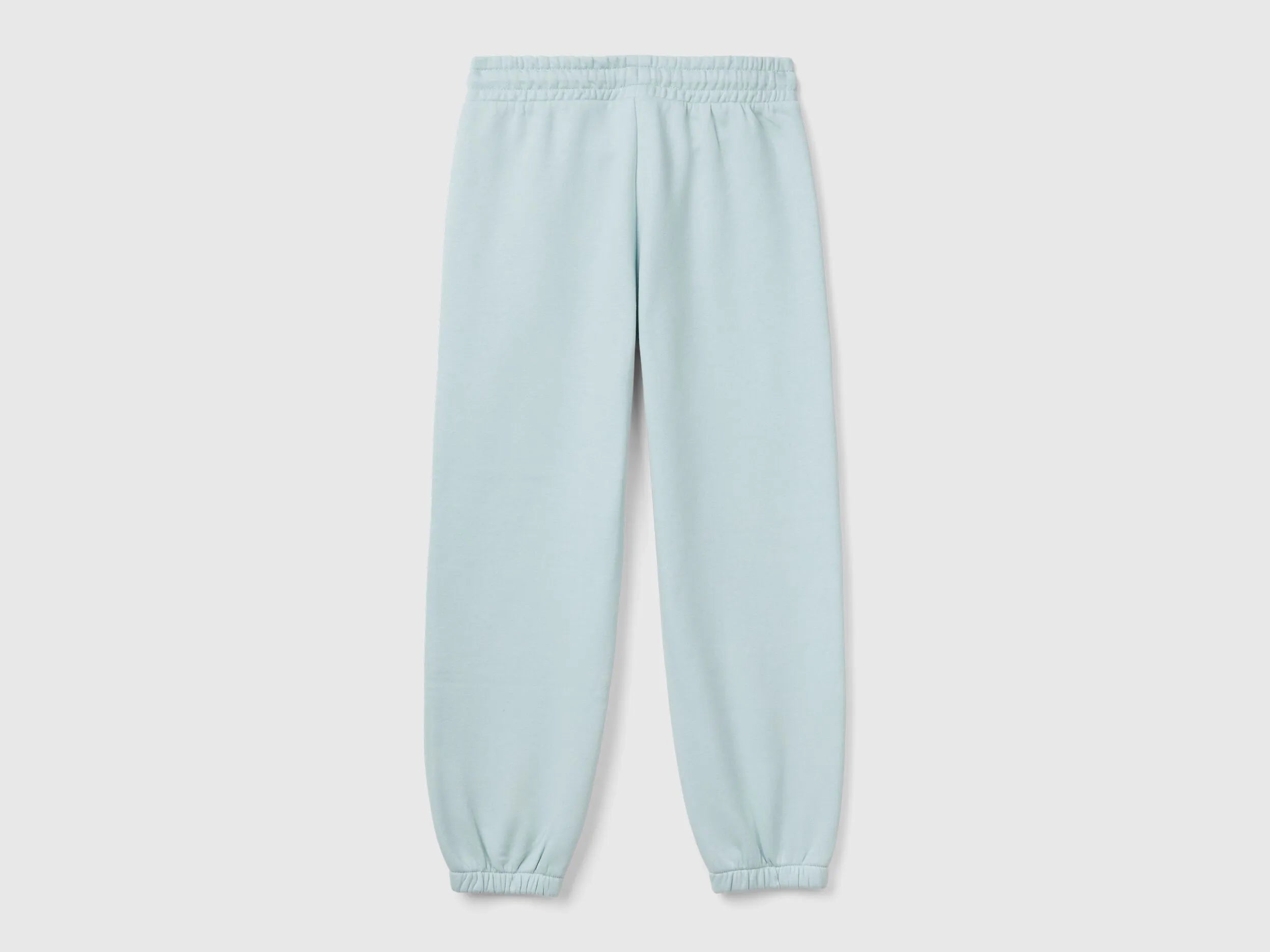 Benetton_Aqua_Sweat Joggers with Drawstring_39M2CF05I_17H_02