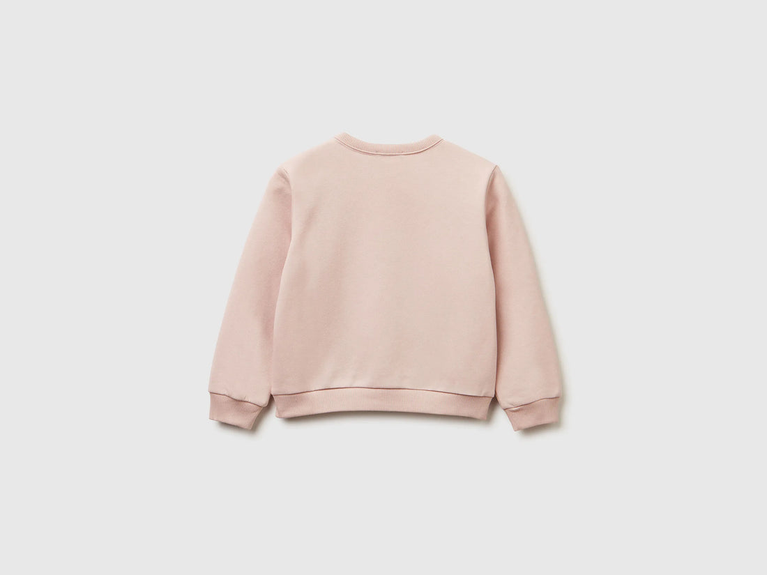 Benetton_Soft Pink_Pullover Sweatshirt with Glittery Print_39M2G10KY_3V5_02