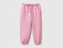 Benetton_Pink_Sweat Joggers with Drawstring_39M2GF04F_2G9_01