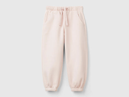 Benetton_Soft Pink_Sweat Joggers with Drawstring_39M2GF04F_3V5_01