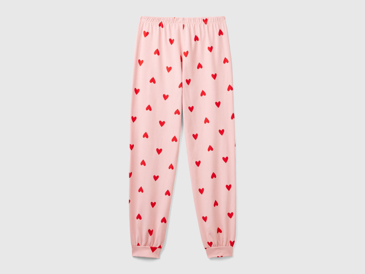 Trousers in Warm Cotton with Hearts_39R73F03M_61G_05