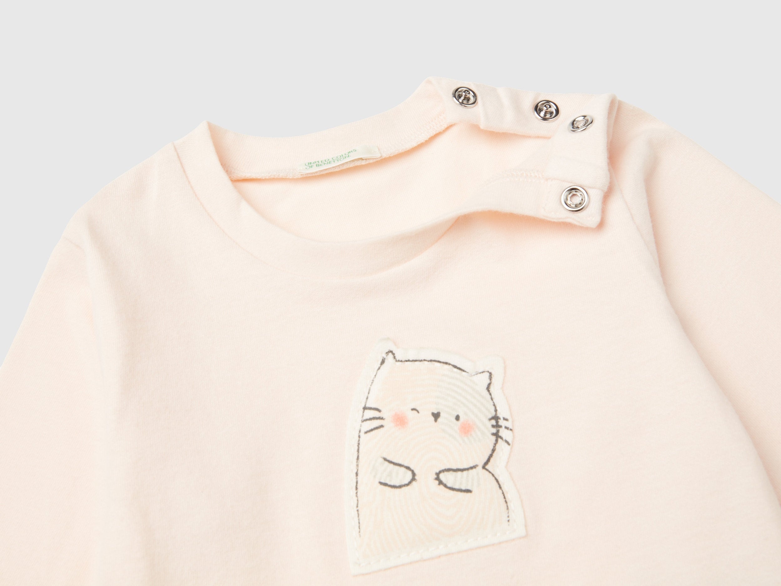 T-Shirt With Animal Patch_3ATNA1056_1B7_03