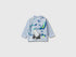 Benetton_Sky Blue_T-Shirt with Shiny Print_3ATNA106R_081_01