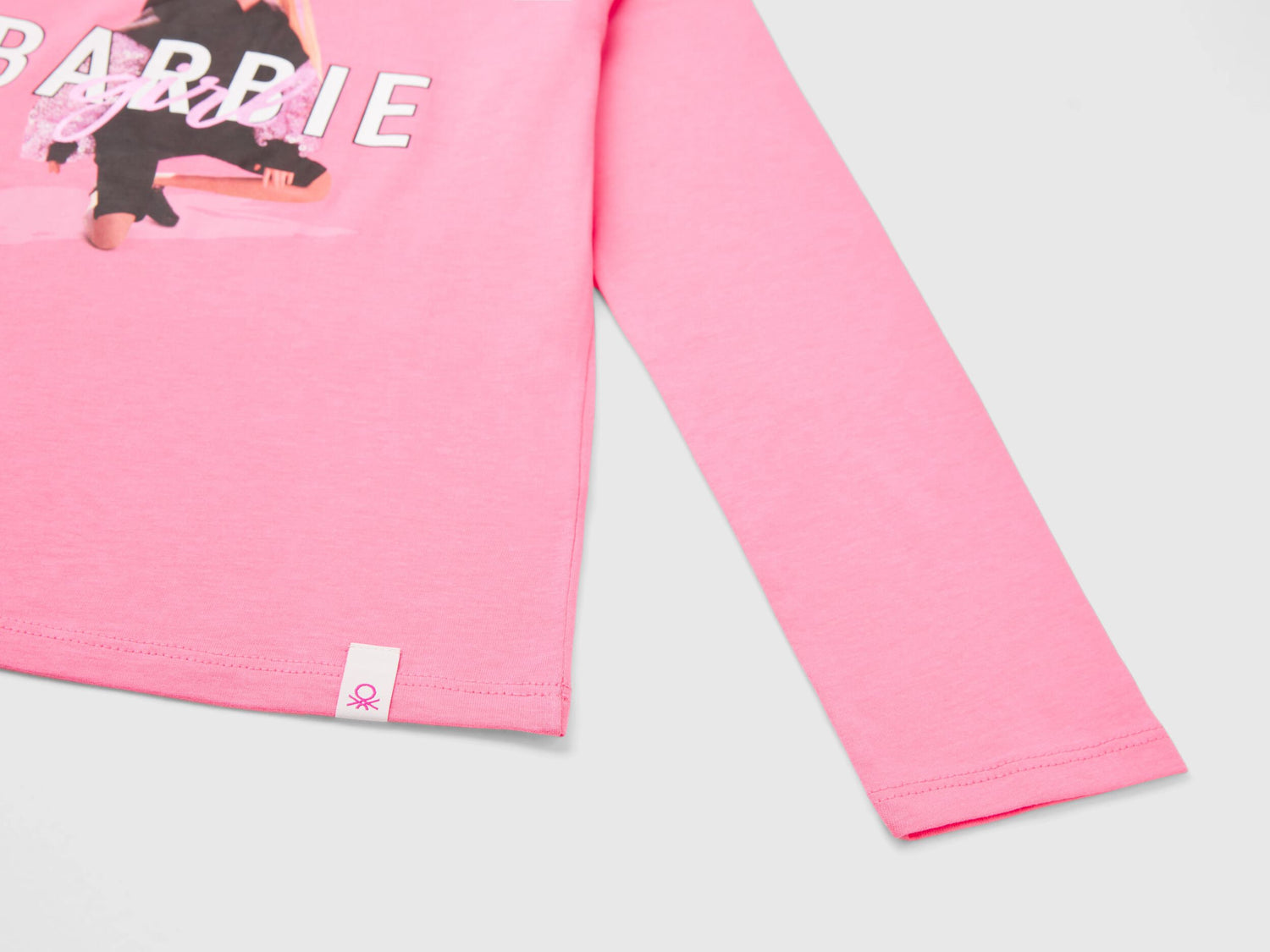 Pink Barbie T-Shirt With Glossy Print_3ATNC10ML_2C4_03