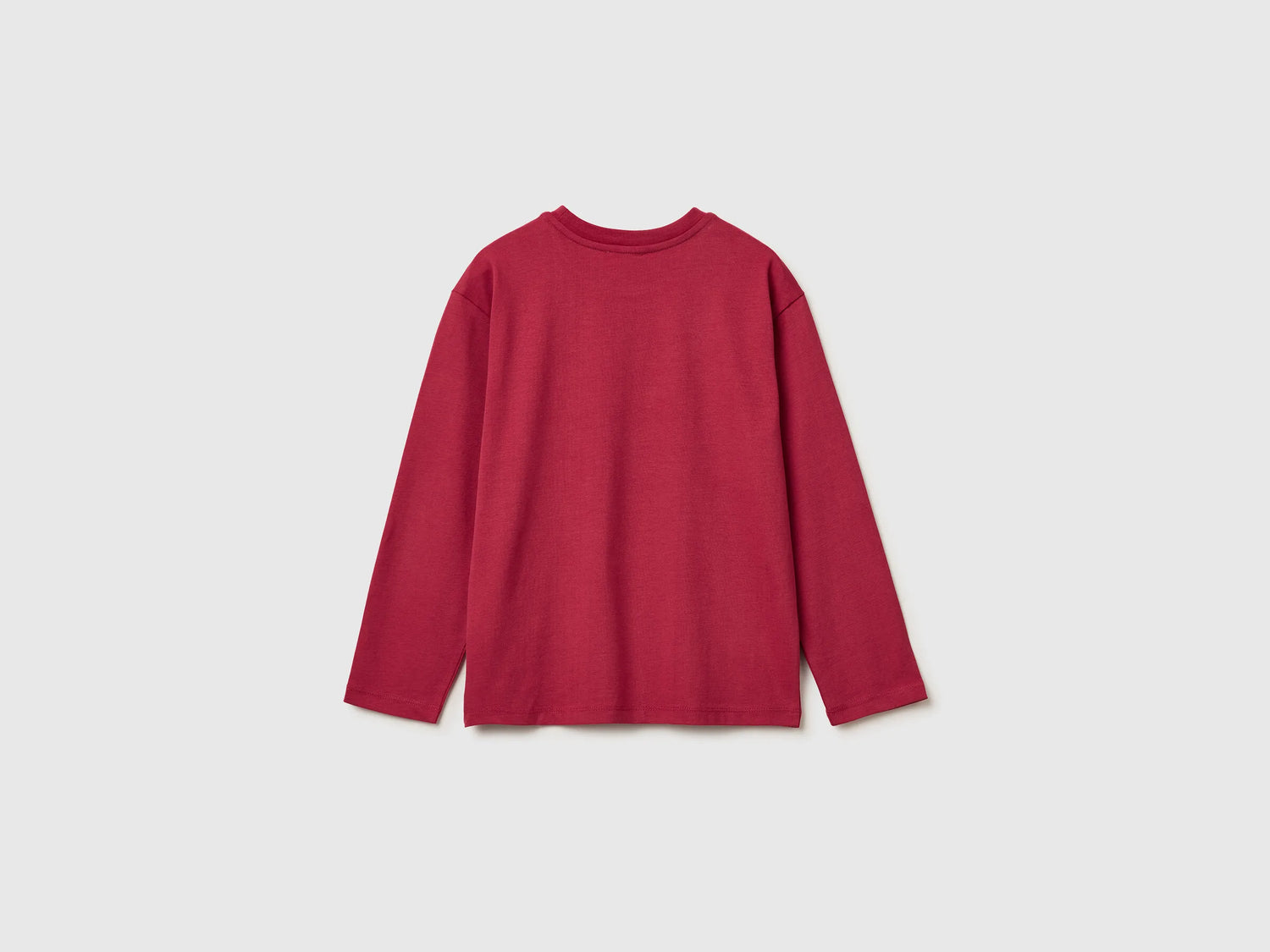 Benetton_Coral_T-Shirt in Warm Cotton with Print_3ATNC10R8_39J_02
