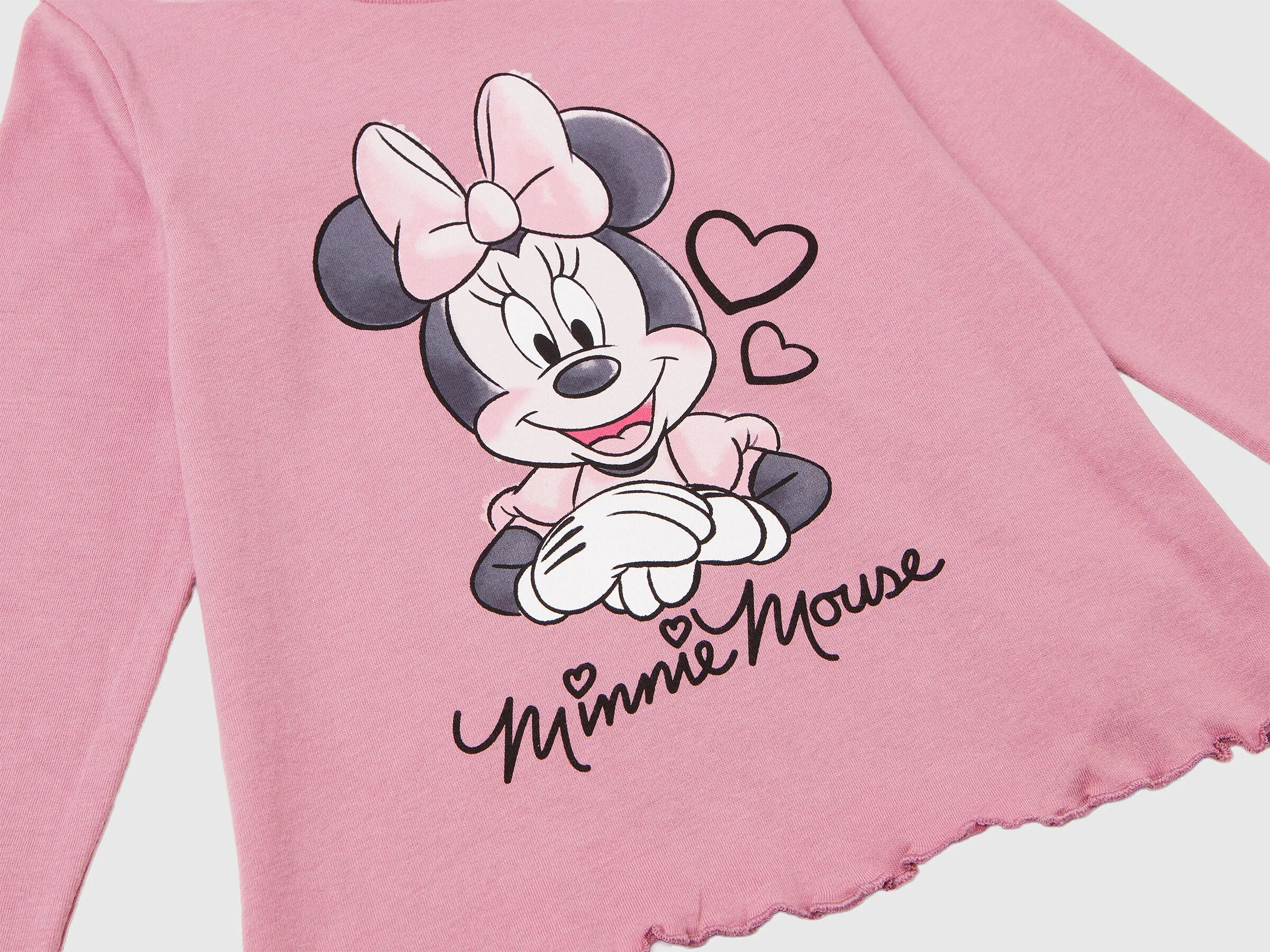 Benetton_Pink_T-Shirt with Minnie Mouse Print_3ATNG10L2_2G9_03