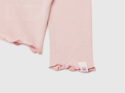 Benetton_Soft Pink_T-Shirt with Minnie Mouse Print_3ATNG10L2_3V5_03