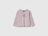 Benetton Pink Girls T-Shirt with Puffy Print SKU: 3ATNG10NI_197 Image 01
