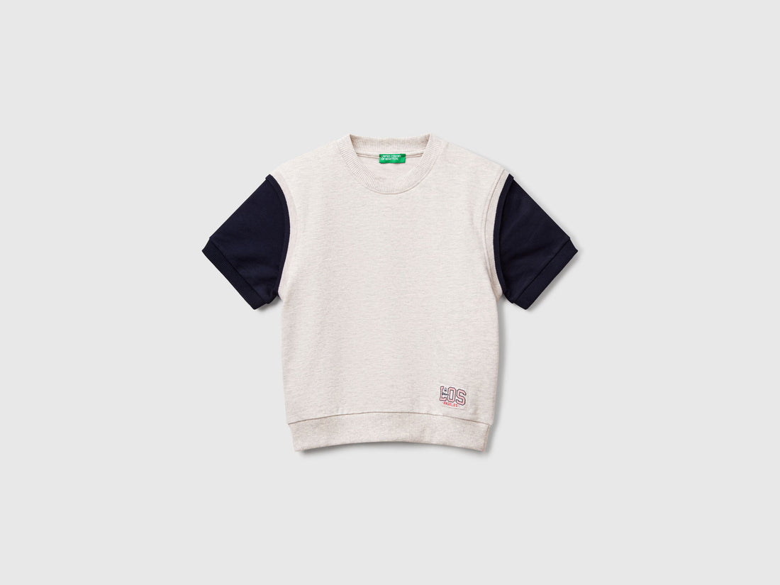 Benetton_Short Sleeve Sweatshirt_3BC1G10IN_517_01