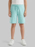 Benetton Aqua Boys 100% Cotton Bermuda Shorts SKU: 3BL0C903L_3L7 Image 00