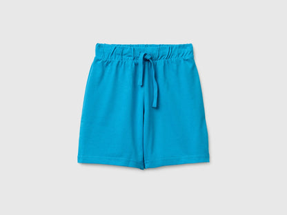Benetton Blue Boys Regular Fit Bermuda Shorts SKU: 3BL0G900Q_051 Image 01