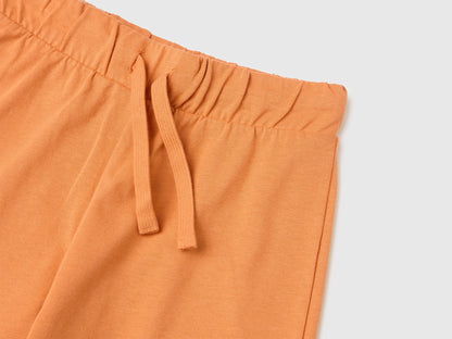 Benetton Orange Boys Regular Fit Bermuda Shorts SKU: 3BL0G900Q_0D1 Image 03