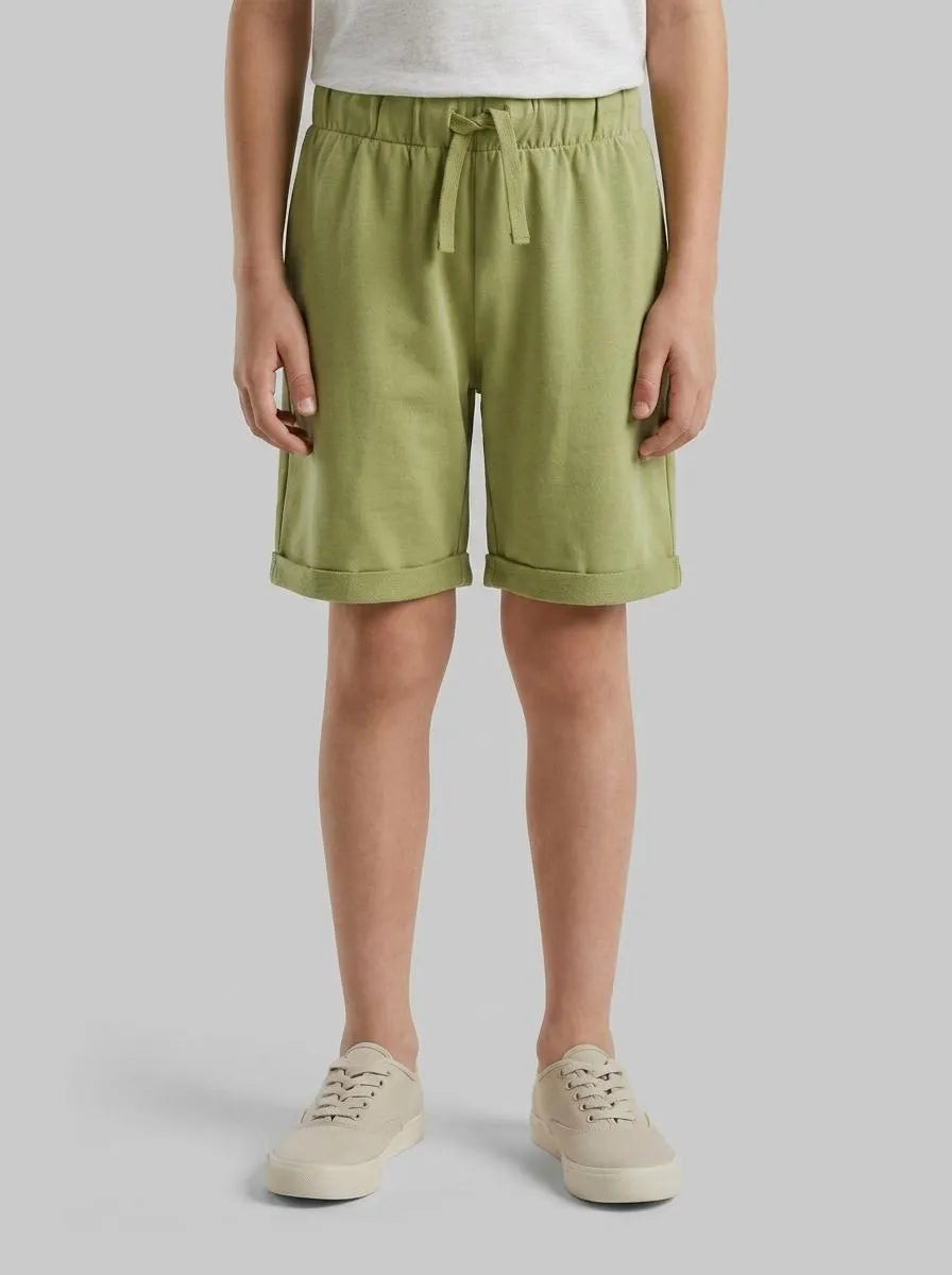Benetton Military Green Boys Regular Fit Bermuda Shorts SKU: 3BL0G900Q_1Q1 Image 00