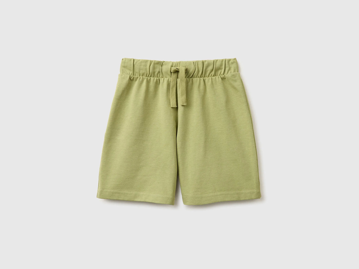 Benetton Military Green Boys Regular Fit Bermuda Shorts SKU: 3BL0G900Q_1Q1 Image 01