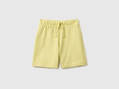 Benetton Yellow Boys Regular Fit Bermuda Shorts SKU: 3BL0G900Q_228 Image 01