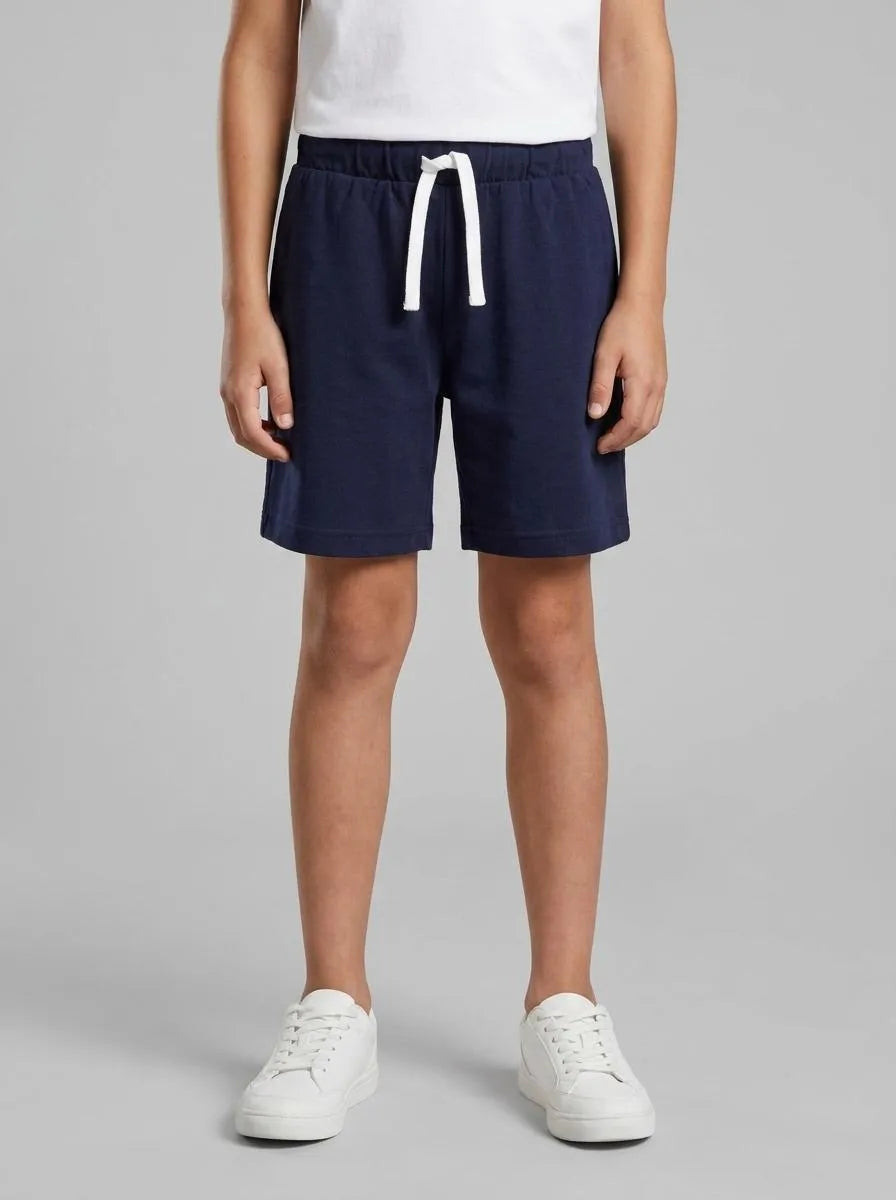 Benetton Dark Blue Boys Regular Fit Bermuda Shorts SKU: 3BL0G900Q_252 Image 00