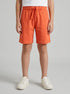 Benetton Orange Coral Boys Regular Fit Bermuda Shorts SKU: 3BL0G900Q_34Y Image 00