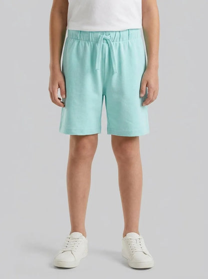 Benetton Aqua Boys Regular Fit Bermuda Shorts SKU: 3BL0G900Q_3L7 Image 00
