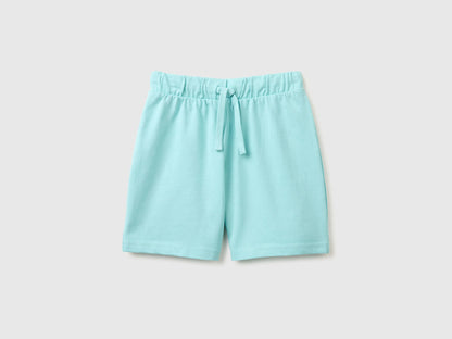 Benetton Aqua Boys Regular Fit Bermuda Shorts SKU: 3BL0G900Q_3L7 Image 01