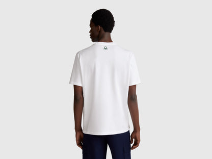 Benetton_T-Shirt with Photographic Print_3BL0U10AG_902_02