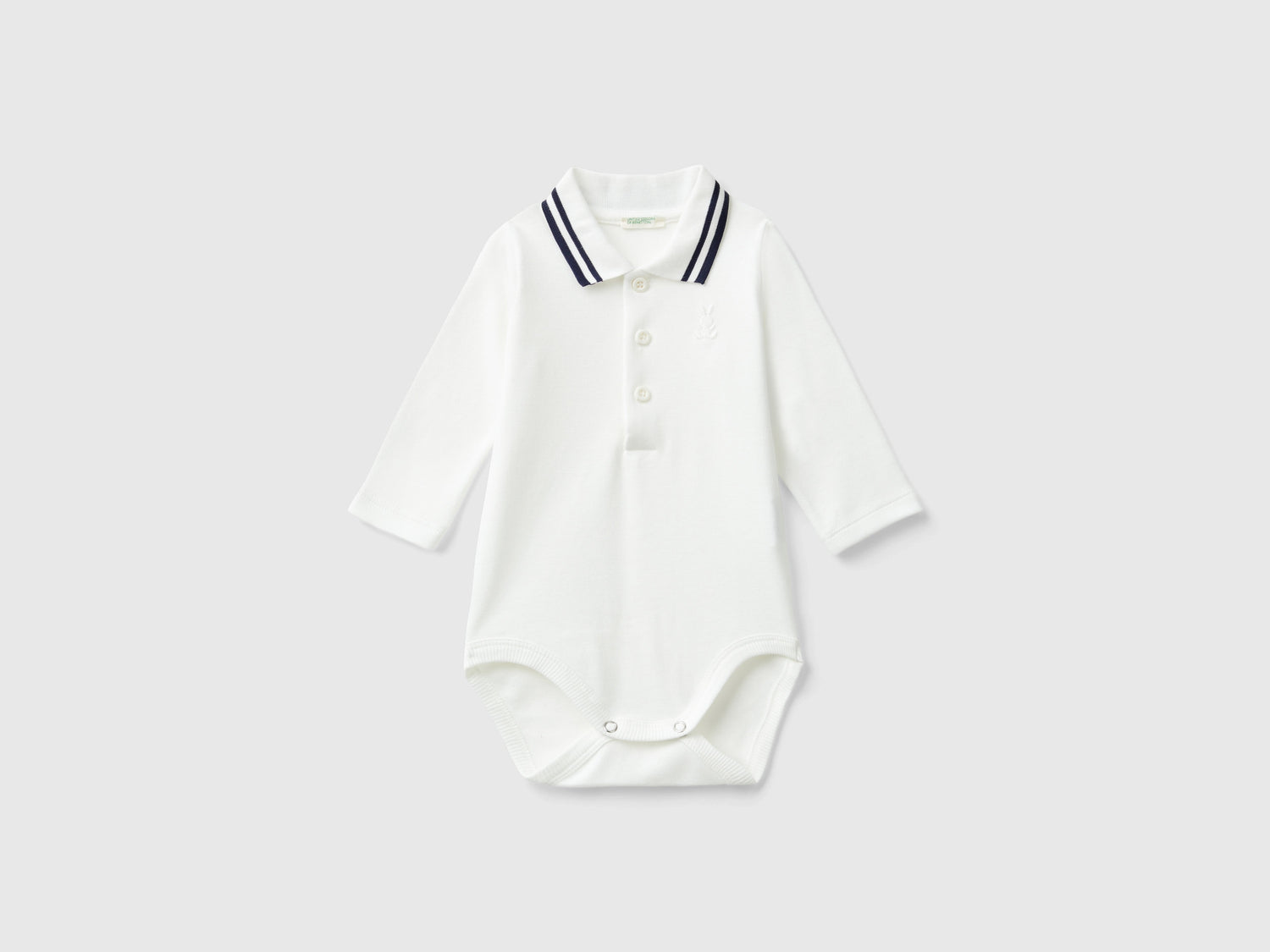 Bodysuit Polo In Organic Cotton_3CDIAB00F_074_01