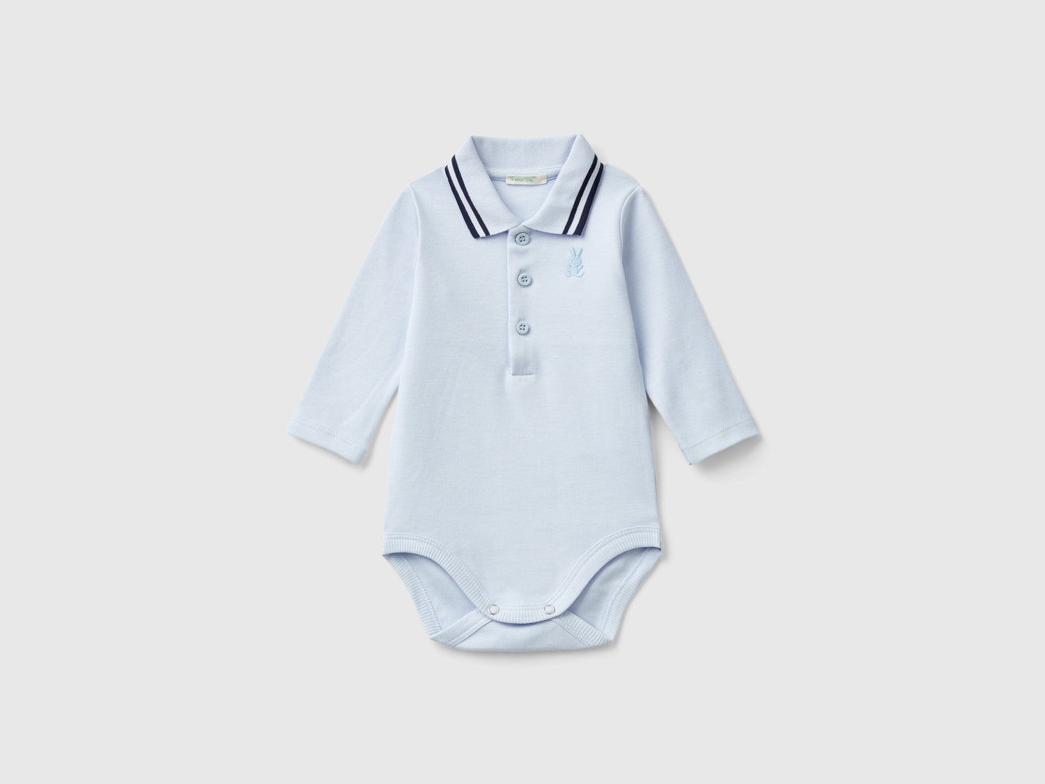 Bodysuit Polo In Organic Cotton_3CDIAB00F_081_01