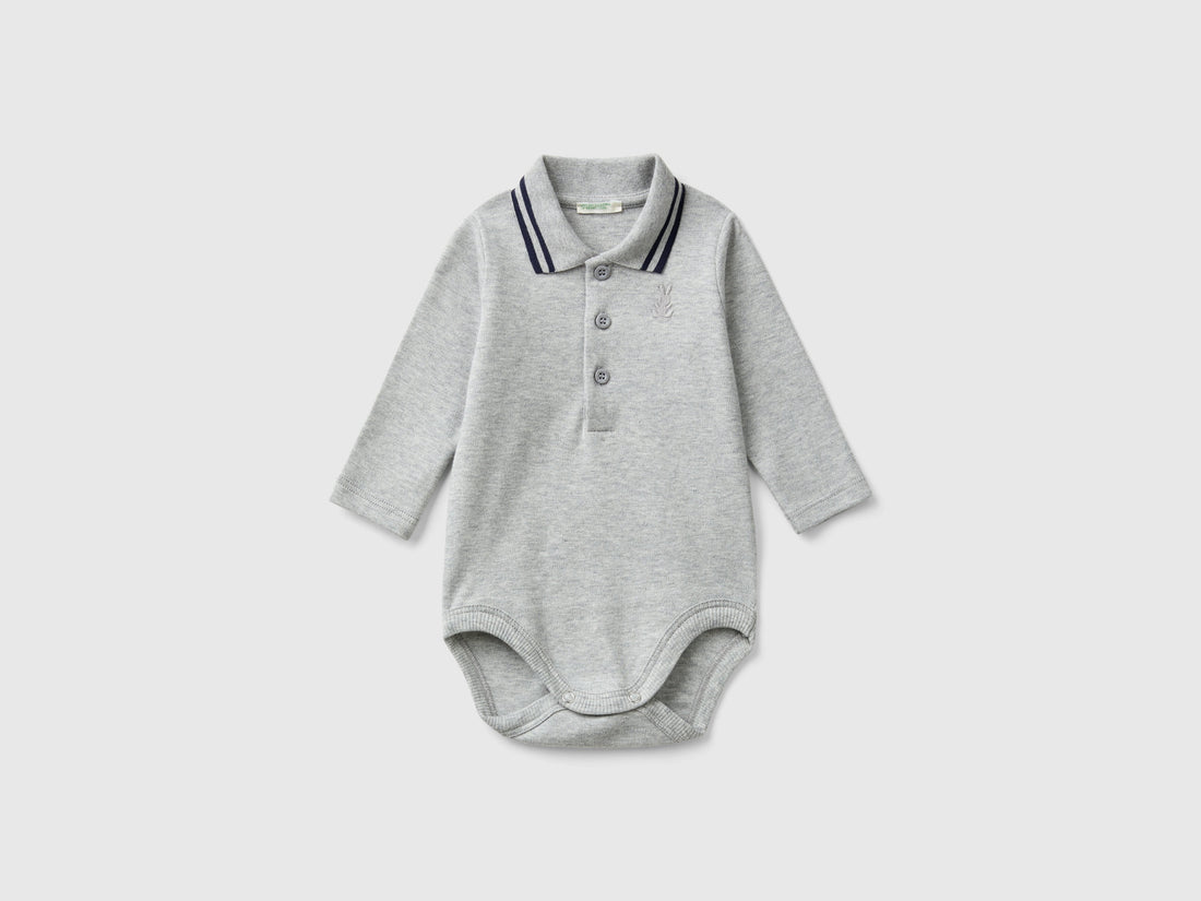 Bodysuit Polo In Organic Cotton_3CDIAB00F_501_01