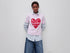 Benetton Soft Pink Women Boxy Fit T-Shirt with Print SKU: 3DCJD10DI_0A8 Image 01