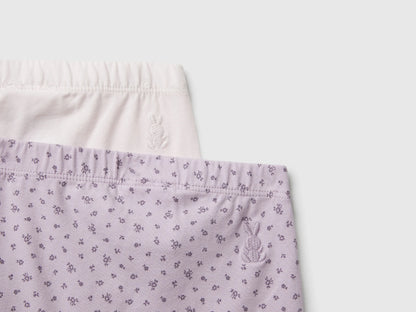 Benetton_Violet_Two Pairs of Trousers in Cotton_3DKAAF02H_902_03