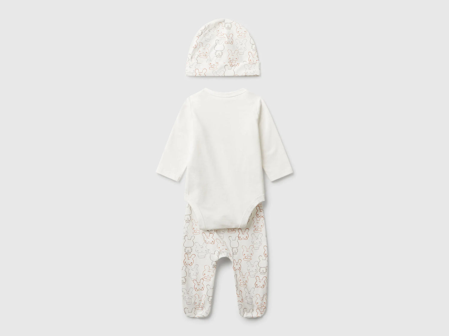 Benetton_Creamy White_Stretch Cotton Outfit_3DKAAK01C_901_02