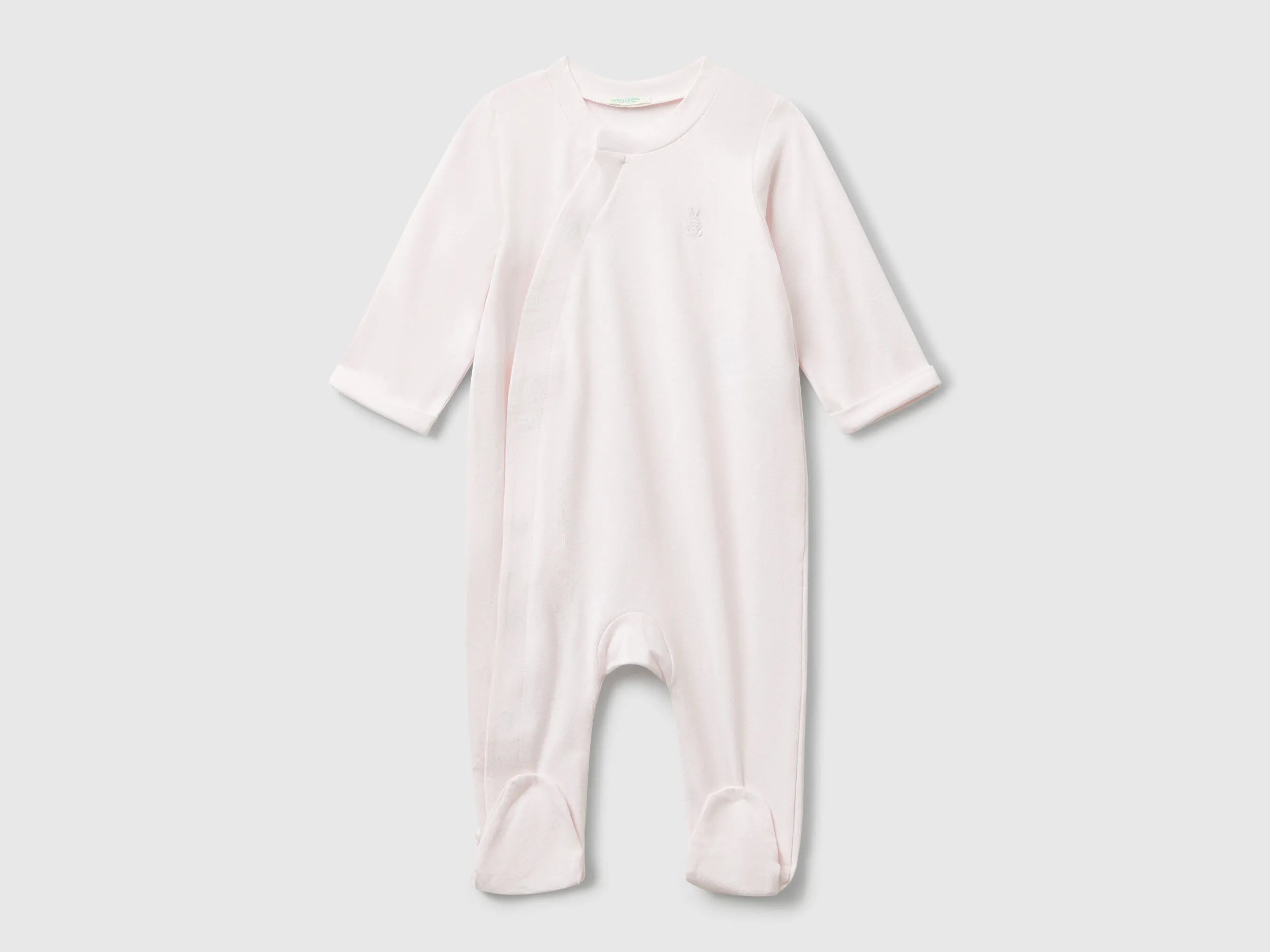 Benetton_Soft Pink_Long Sleeve Onesie_3DKAAT016_64L_01