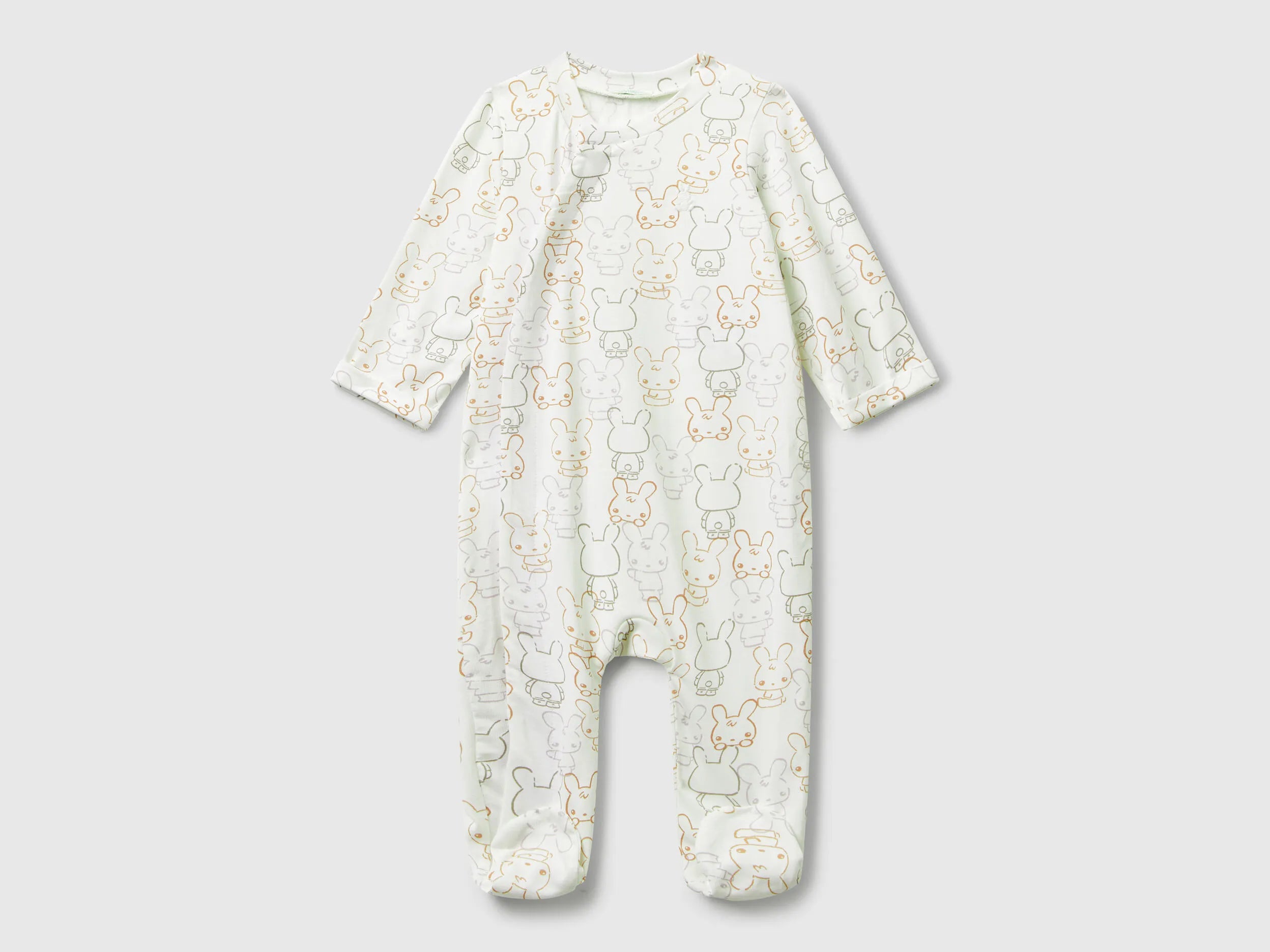 Benetton_White_Onesie with Bunny Print_3DKAAT016_65C_01