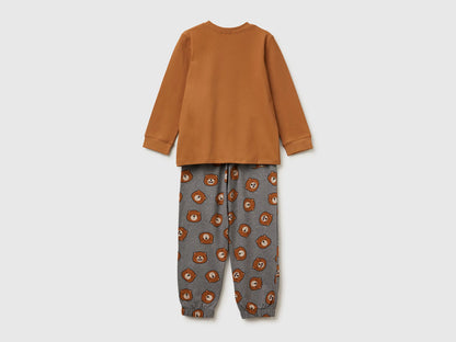 Benetton_Beige_Pyjamas with Animal Print_3DKE0P09G_3K1_02