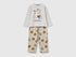 Benetton_Light Gray_Pyjamas with Animal Print_3DKE0P09P_506_01