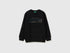 Benetton_Black_Warm Sweatshirt with Logo_3EB5C10R5_100_01