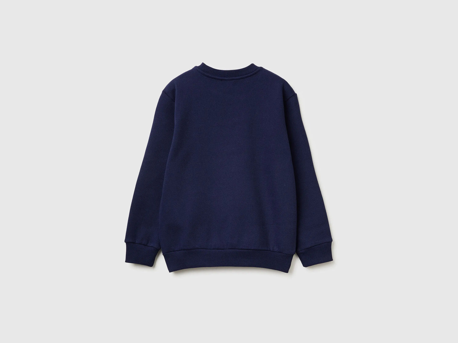 Benetton_Dark Blue_Warm Sweatshirt with Logo_3EB5C10R5_252_02