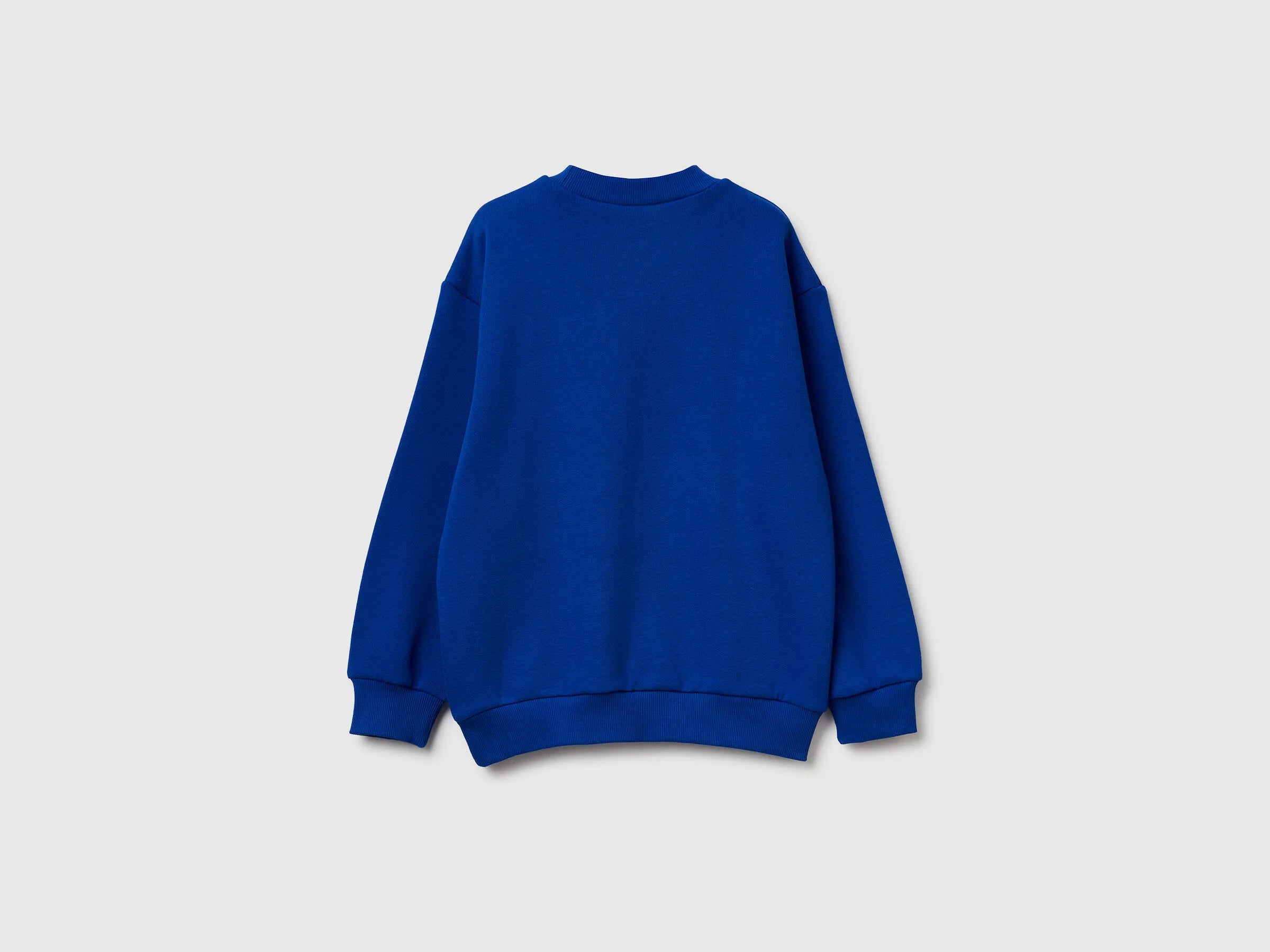Benetton_Bright Blue_Sweatshirt with Spiderman ©Marvel Print_3EB5C10RM_19R_02