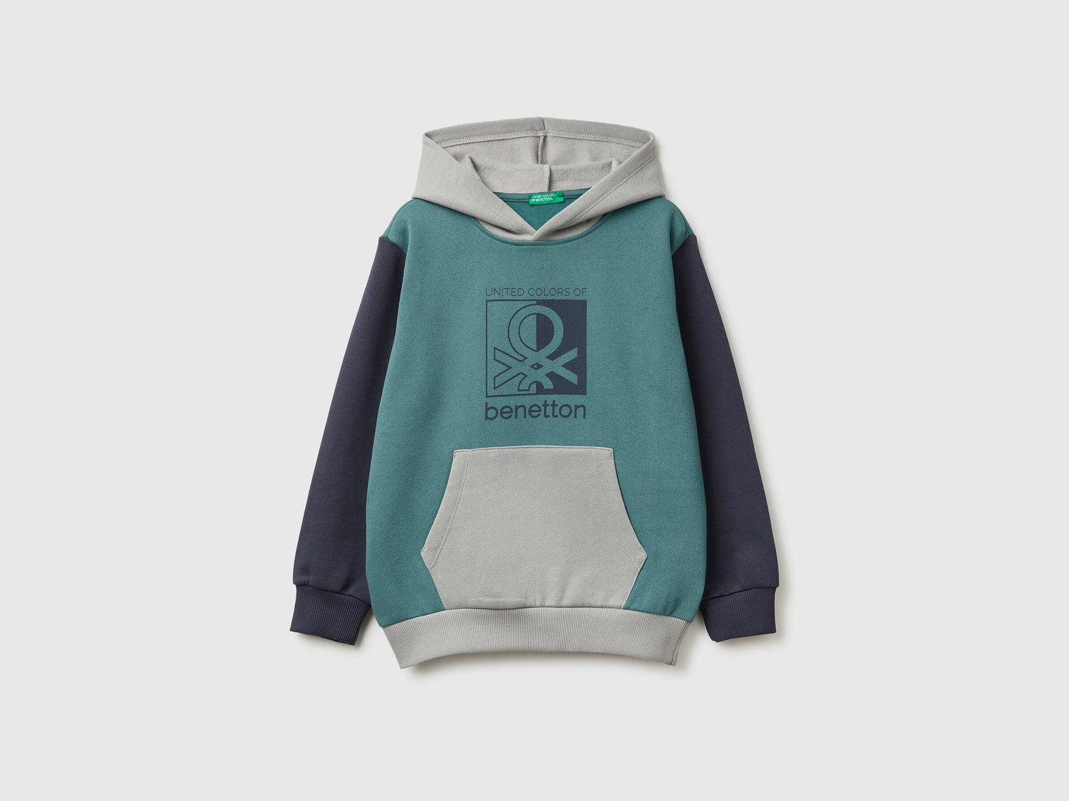 Benetton_Turquoise_Warm Hoodie_3EB5C205B_903_01