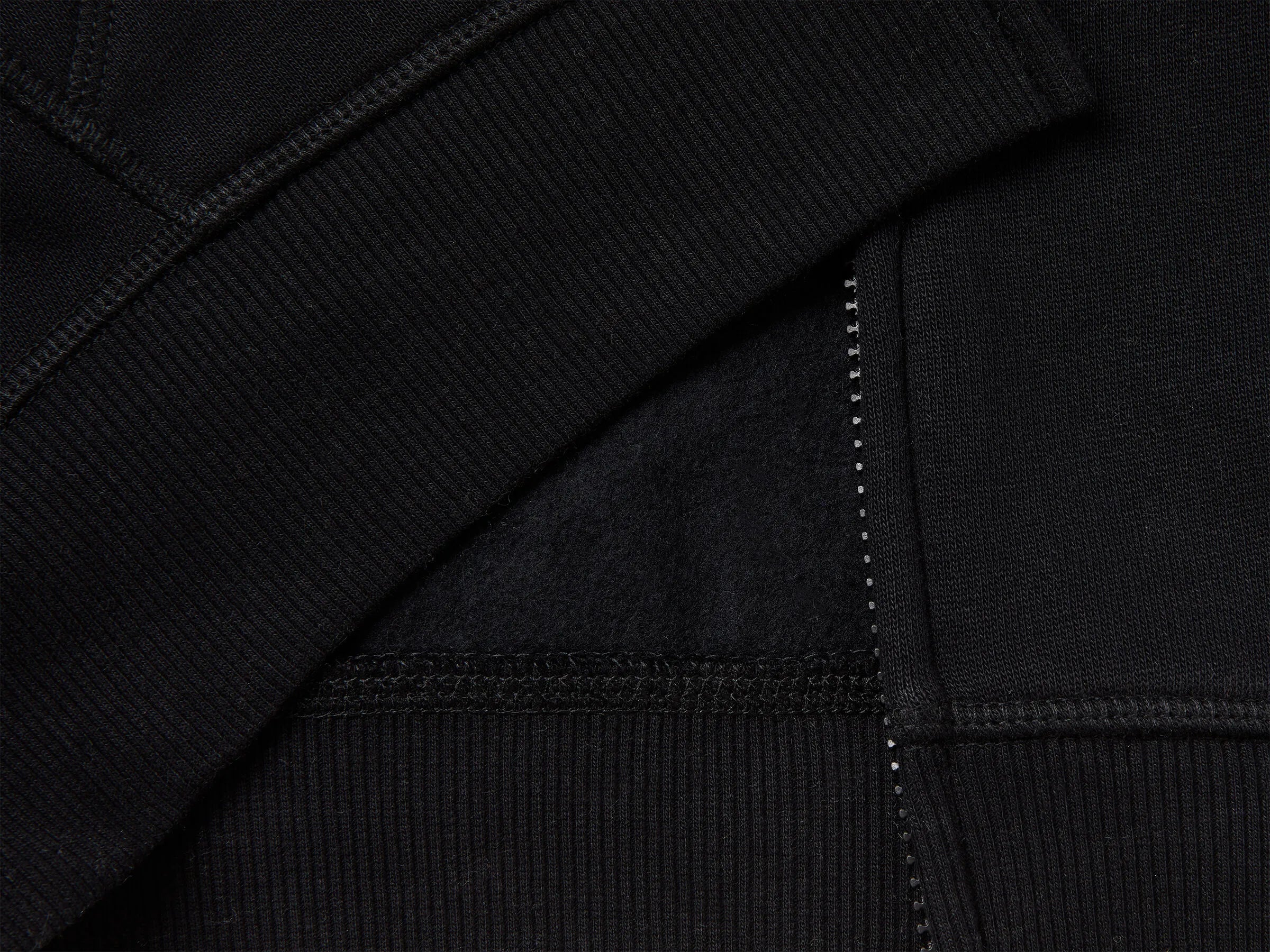 Benetton_Black_Warm Hoodie_3EB5C505L_100_03