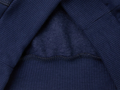 Benetton Blue Boys Warm Sweatshirt with Pouch Pocket SKU: 3EB5G10G0_905 Image 03