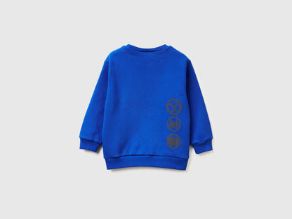 Benetton_Bright Blue_Regular Fit Spiderman ©Marvel Sweatshirt_3EB5G10L5_19R_02