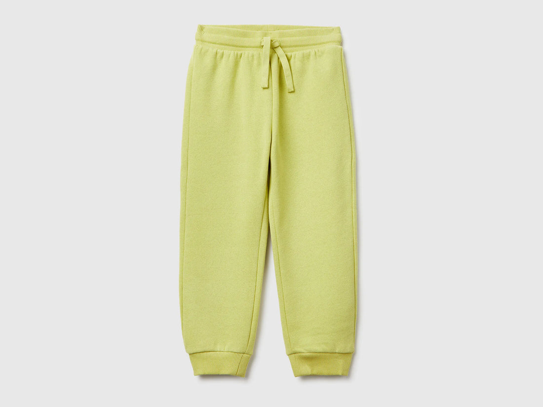 Benetton_Yellow_Warm Sweat Joggers_3EB5GF04A_0Y6_01