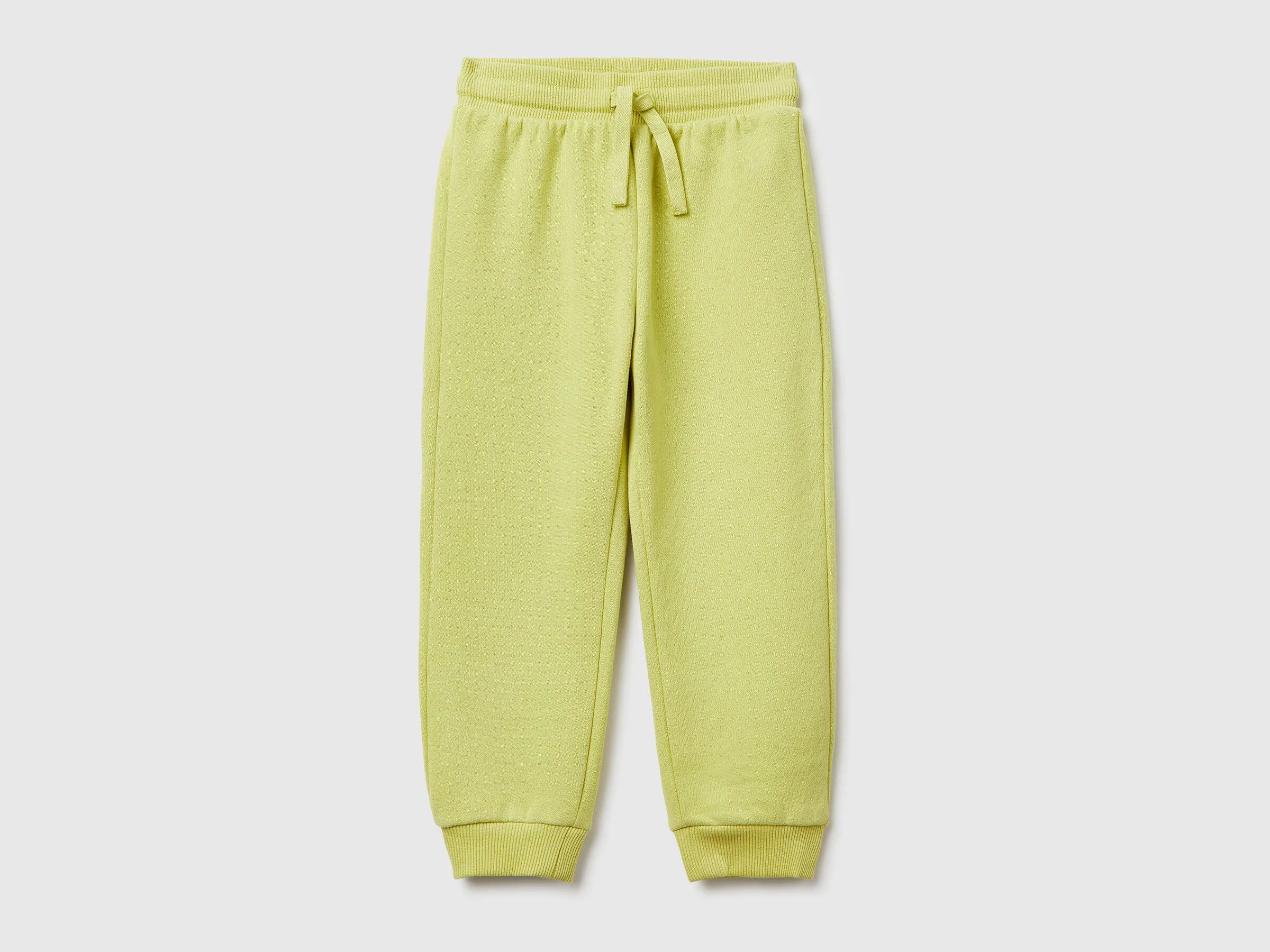 Benetton_Yellow_Warm Sweat Joggers_3EB5GF04A_0Y6_01