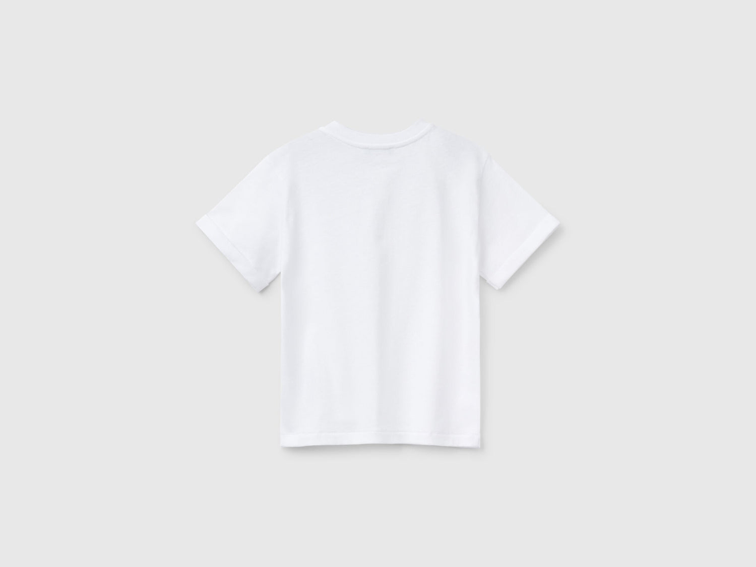 Benetton_T-Shirt with Henley Neck_3F4JG10IF_101_02
