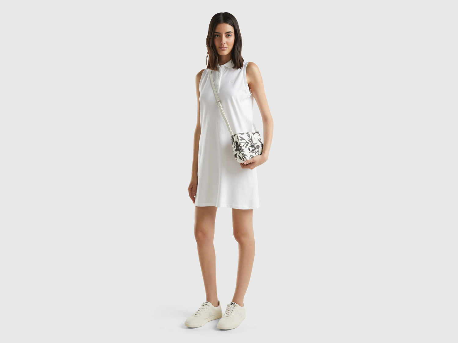 White Polo-Style Dress_3F9HDV01N_101_03