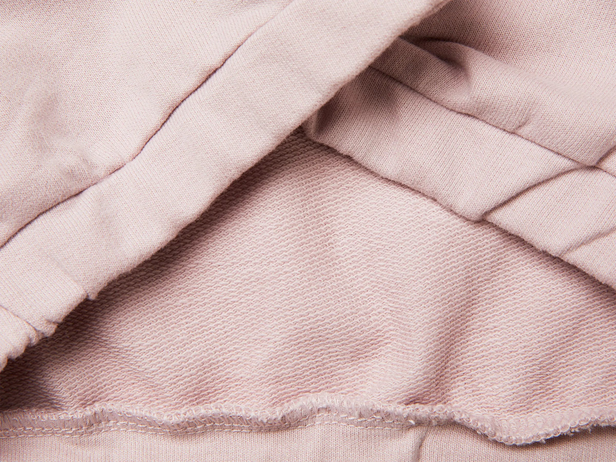 Benetton Pink Girls Sweatshirt with Lace and Embroidery SKU: 3F9VG10M2_0C3 Image 03