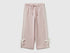 Benetton Pink Girls Pants with Lace and Bows SKU: 3F9VGF05C_0C3 Image 01