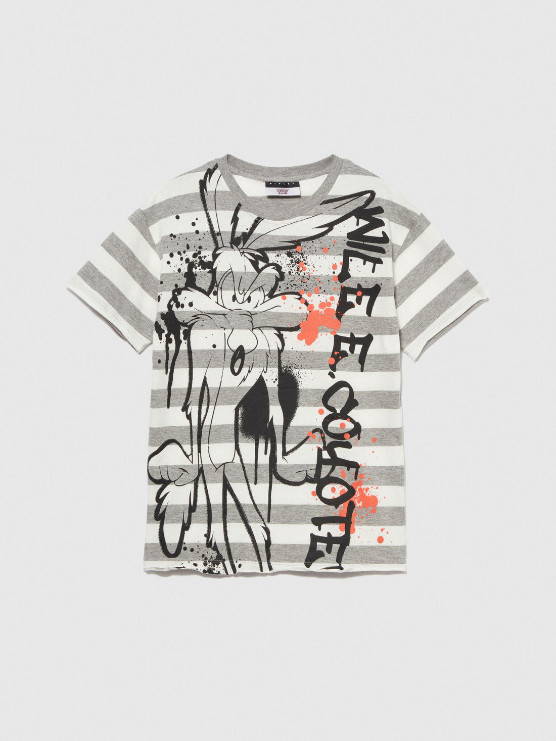 Striped T-Shirt With ©Looney Tunes Print_3FLQX1043_912_01