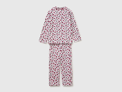 Benetton Pink Boys Animal Print Open Pyjamas SKU: 3G680P0A8_903 Image 02