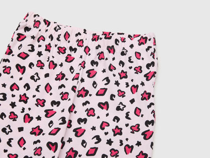 Benetton Pink Boys Animal Print Open Pyjamas SKU: 3G680P0A8_903 Image 03